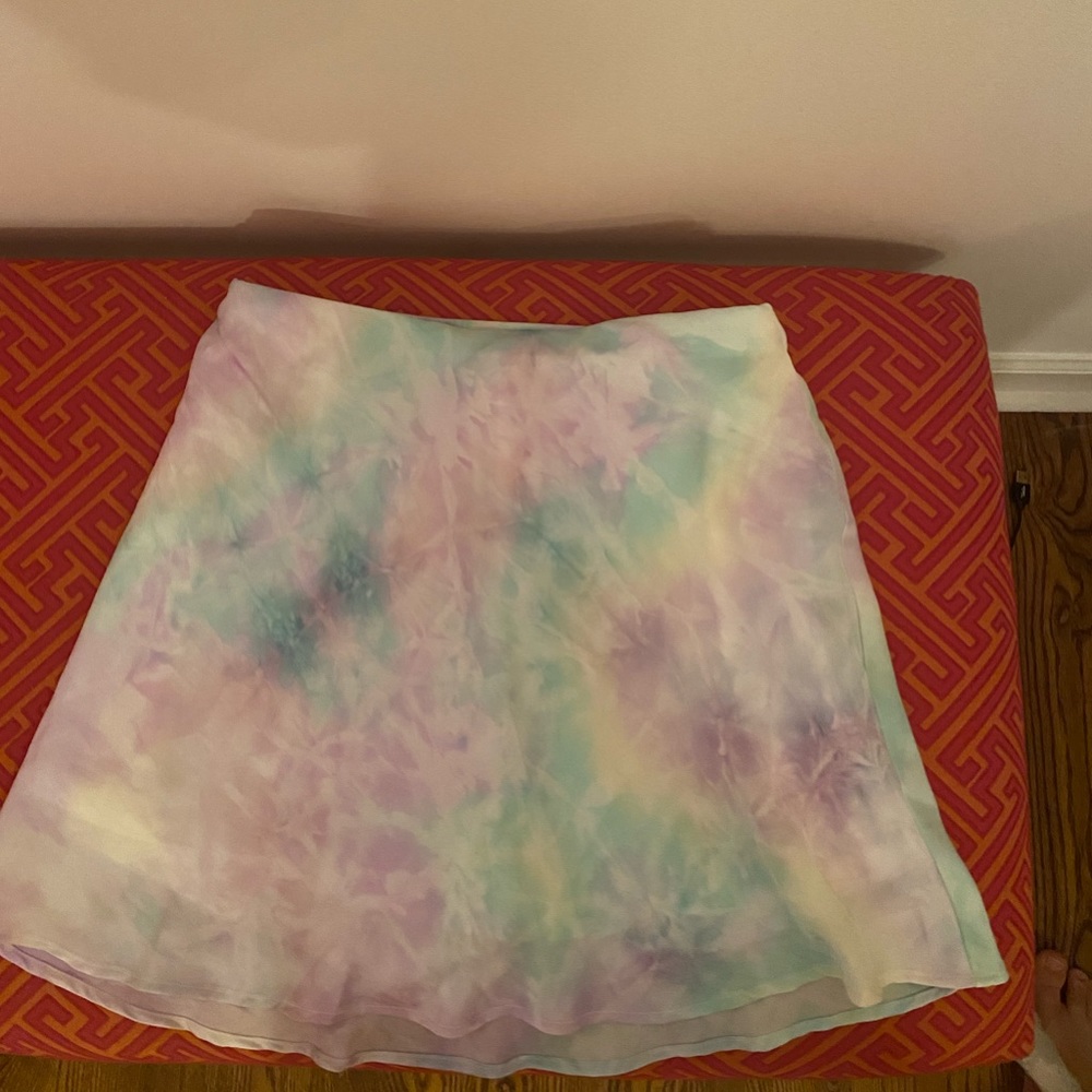 Cute tie dye skirt brand new